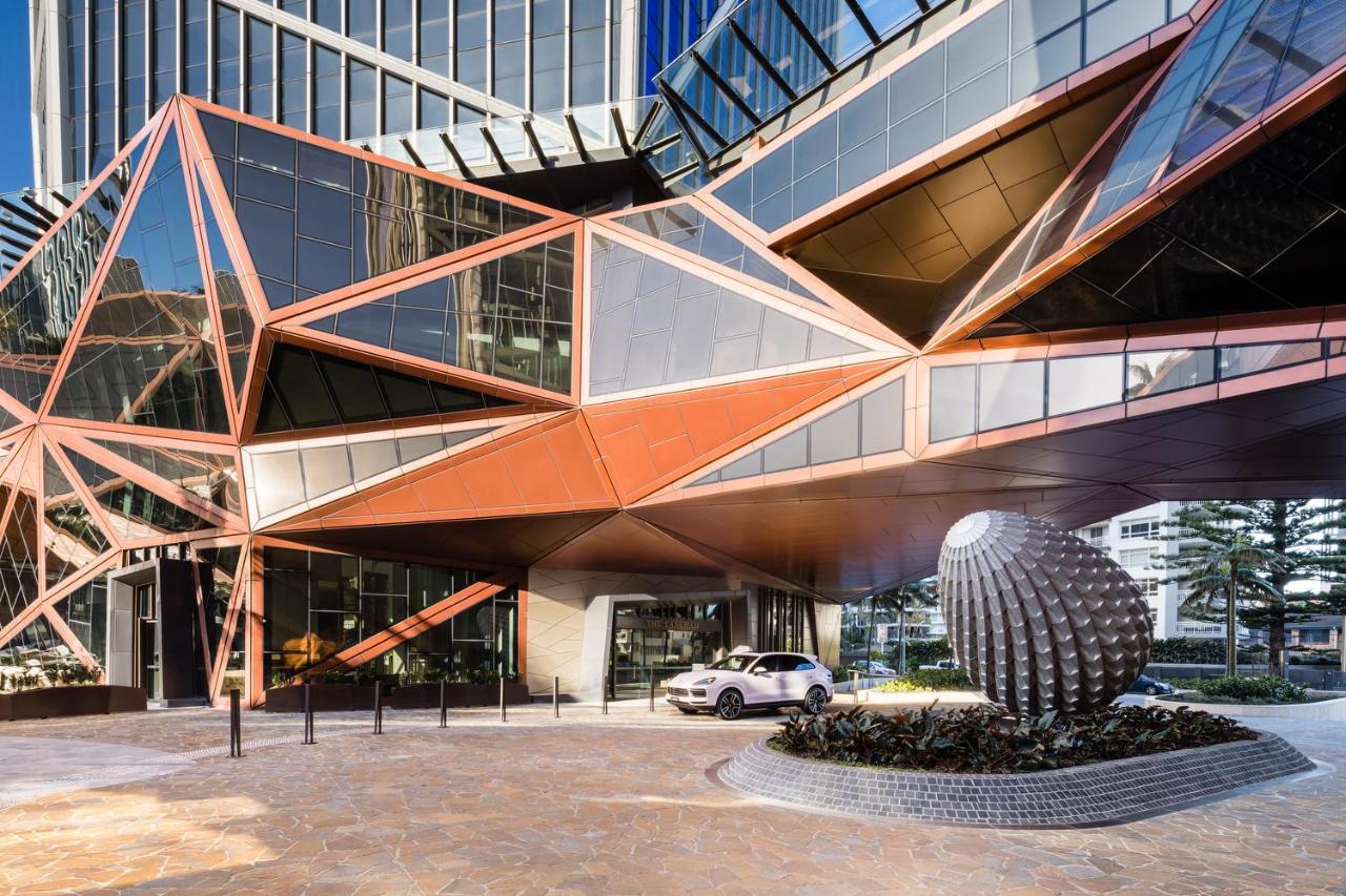 The Langham, Gold Coast And Jewel Residences Exterior foto The hotel's main entrance